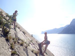 Klettern in Nagold und am Gardasee